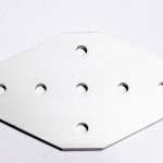 7 Hole Cross Joining Plate