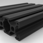 Black V-Slot 20 x 80mm