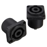 Heavy Duty 4 Pole Chassis Socket