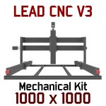 Lead CNC V3 Mechanical Kit – 1000 x 1000 - BLACK