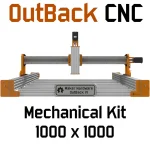 OutBack CNC V1 Mechanical Kit - 1000 x 1000 - Silver
