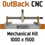 OutBack CNC V1 Mechanical Kit - 1000 x 1500 - Silver