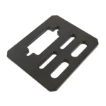 EDG Connector Mounting Plate - 3 Pin, 3.81mm - Aluminium