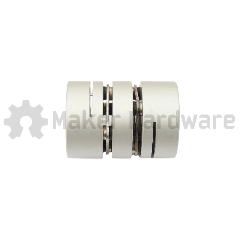 thumbnail image 2 of 1/2 Inch X 5/8 Inch Rigid Clamp Shaft Coupler - Double Length, Zero Backlash For CNC 2 of 5