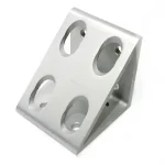 4x4 Hole Gusset Corner Bracket - 40 Series