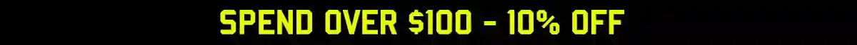 SPEND OVER $100 - 10% OFF, SPEND OVER $500 - 15% OFF, SPEND OVER $1000 - 20% OFF